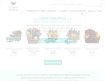 Tablet Screenshot of flowersmakescents.net
